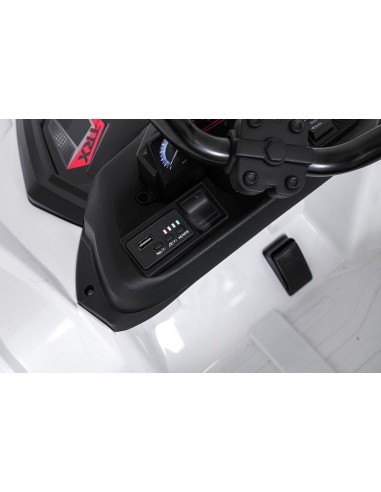 Quad Sport TX ATV White