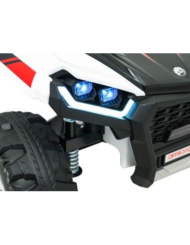 Elektrinis keturratis Quad Sport TX ATV, baltas