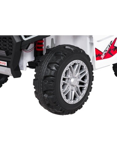 Elektrinis keturratis Quad Sport TX ATV, baltas