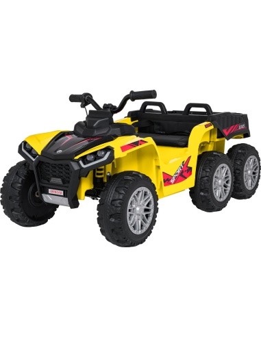Keturratis Quad Sport TX ATV, geltonas