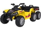 Keturratis Quad Sport TX ATV, geltonas