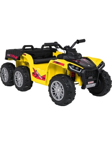 Keturratis Quad Sport TX ATV, geltonas
