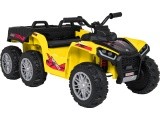 Keturratis Quad Sport TX ATV, geltonas