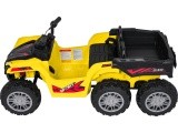 Keturratis Quad Sport TX ATV, geltonas