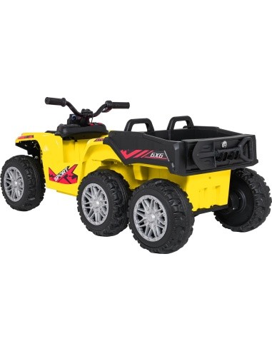 Keturratis Quad Sport TX ATV, geltonas