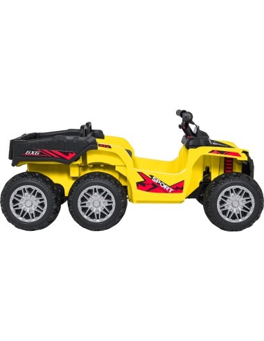 Keturratis Quad Sport TX ATV, geltonas
