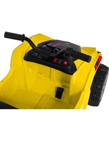Keturratis Quad Sport TX ATV, geltonas