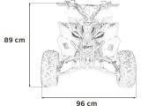 Quad Vehicle DESERT STORM LIFT Orange