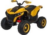 Quad Fast Wheel Vehicle Yellow