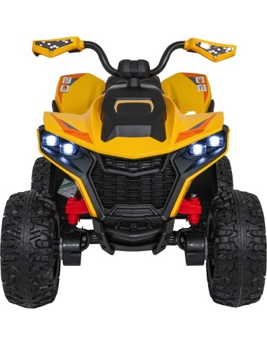 Quad Fast Wheel Vehicle Yellow