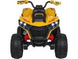 Quad Fast Wheel Vehicle Yellow