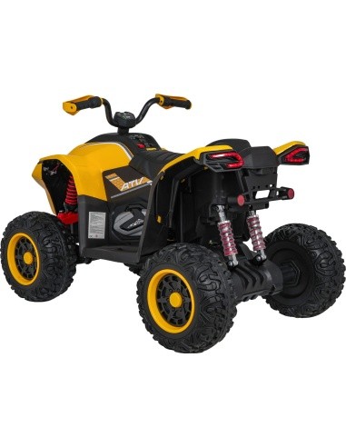 Quad Fast Wheel Vehicle Yellow