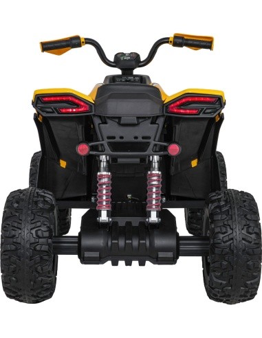 Quad Fast Wheel Vehicle Yellow