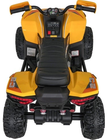 Quad Fast Wheel Vehicle Yellow