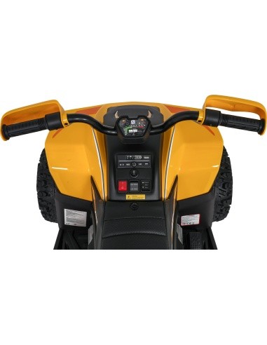 Quad Fast Wheel Vehicle Yellow