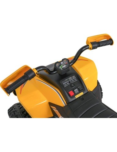 Quad Fast Wheel Vehicle Yellow
