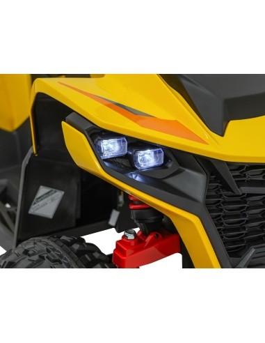 Quad Fast Wheel Vehicle Yellow