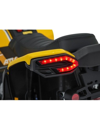 Quad Fast Wheel Vehicle Yellow