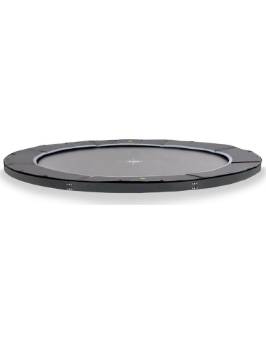 EXIT Dynamic ground level sports trampoline ø366cm - black