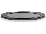 EXIT Dynamic ground level sports trampoline ø366cm - black