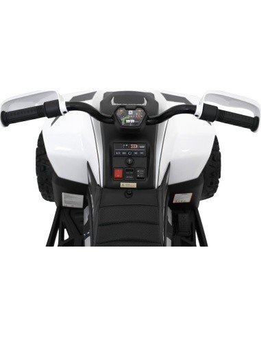 Quad Fast Wheel Vehicle White