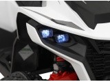 Quad Fast Wheel Vehicle White