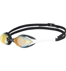 Mirror Swimming Goggles Arena Cobra Swipe, Yellow-White