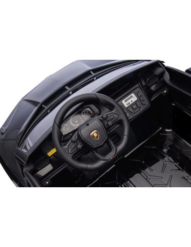 Elektromobilis Lamborghini Revuelto XL STRONG, juodas
