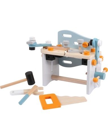 Wooden workshop EcoToys 2in1