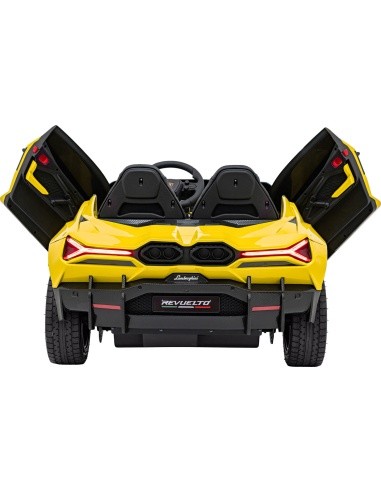 Elektromobilis Lamborghini Revuelto XL STRONG, geltonas