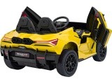 Elektromobilis Lamborghini Revuelto XL STRONG, geltonas