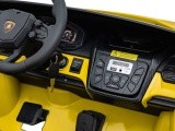 Elektromobilis Lamborghini Revuelto XL STRONG, geltonas