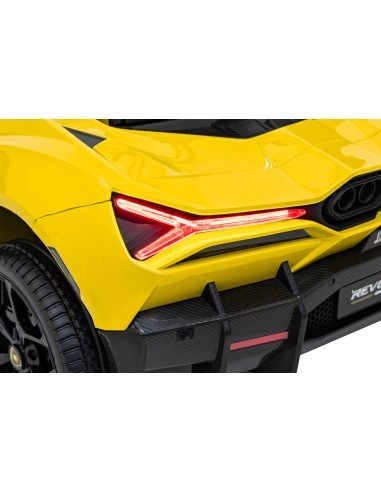 Elektromobilis Lamborghini Revuelto XL STRONG, geltonas