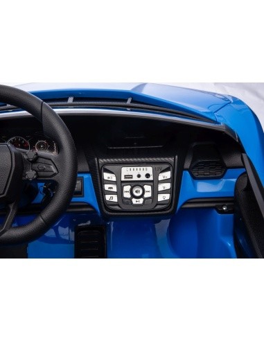 Elektromobilis Lamborghini Revuelto XL STRONG, mėlynas