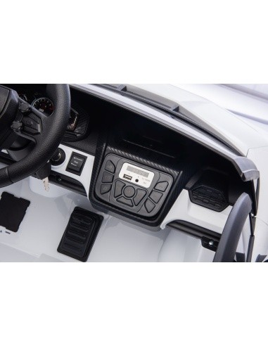 Elektromobilis Lamborghini Revuelto XL, baltas