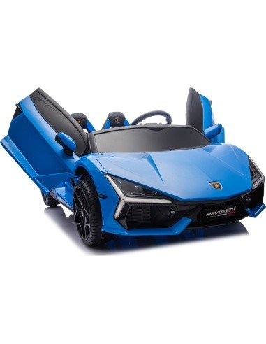 Elektromobilis Lamborghini Revuelto XL, mėlynas