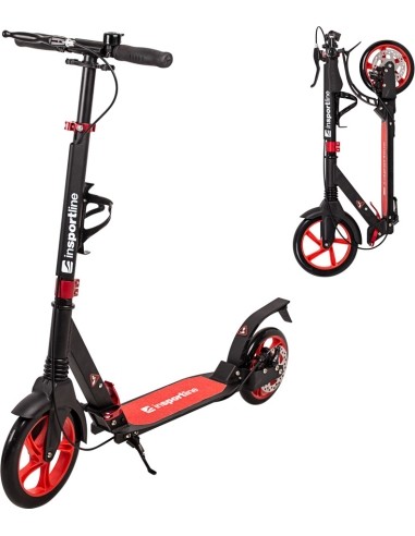 Folding Scooter inSPORTline Discola - Red