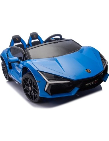 Elektromobilis Lamborghini Revuelto XL, mėlynas