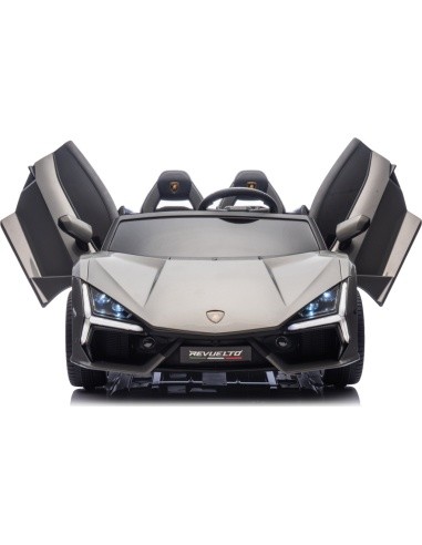 Elektromobilis Lamborghini Revuelto XL, pilkas