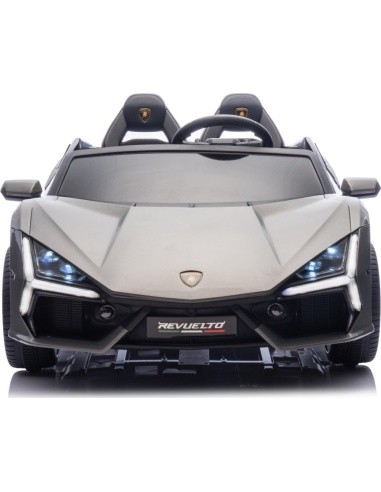 Elektromobilis Lamborghini Revuelto XL, pilkas