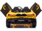 Elektromobilis Lamborghini Revuelto XL, geltonas
