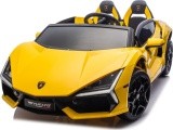 Elektromobilis Lamborghini Revuelto XL, geltonas