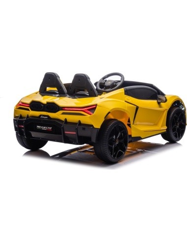 Elektromobilis Lamborghini Revuelto XL, geltonas