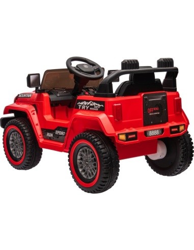 Elektromobilis MOUNTAIN Off Road, raudonas