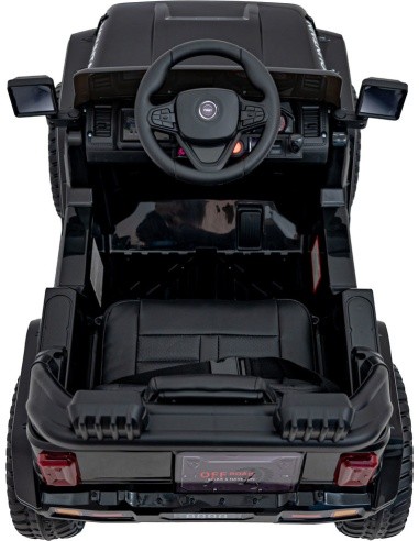 Elektromobilis vaikams Off Road MOUNTAIN, juodas