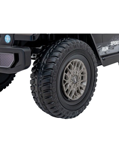 Elektromobilis vaikams Off Road MOUNTAIN, juodas