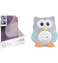 Owl With Sound and Light Function