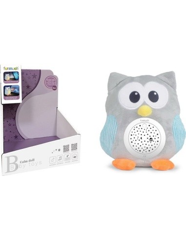 Owl With Sound and Light Function