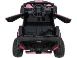 Elektromobilis keturratis Can-Am Maverick, rožinis