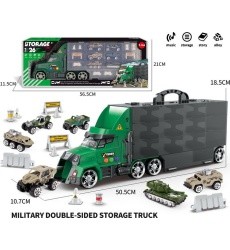 Truck set with launcher + cars and accessories